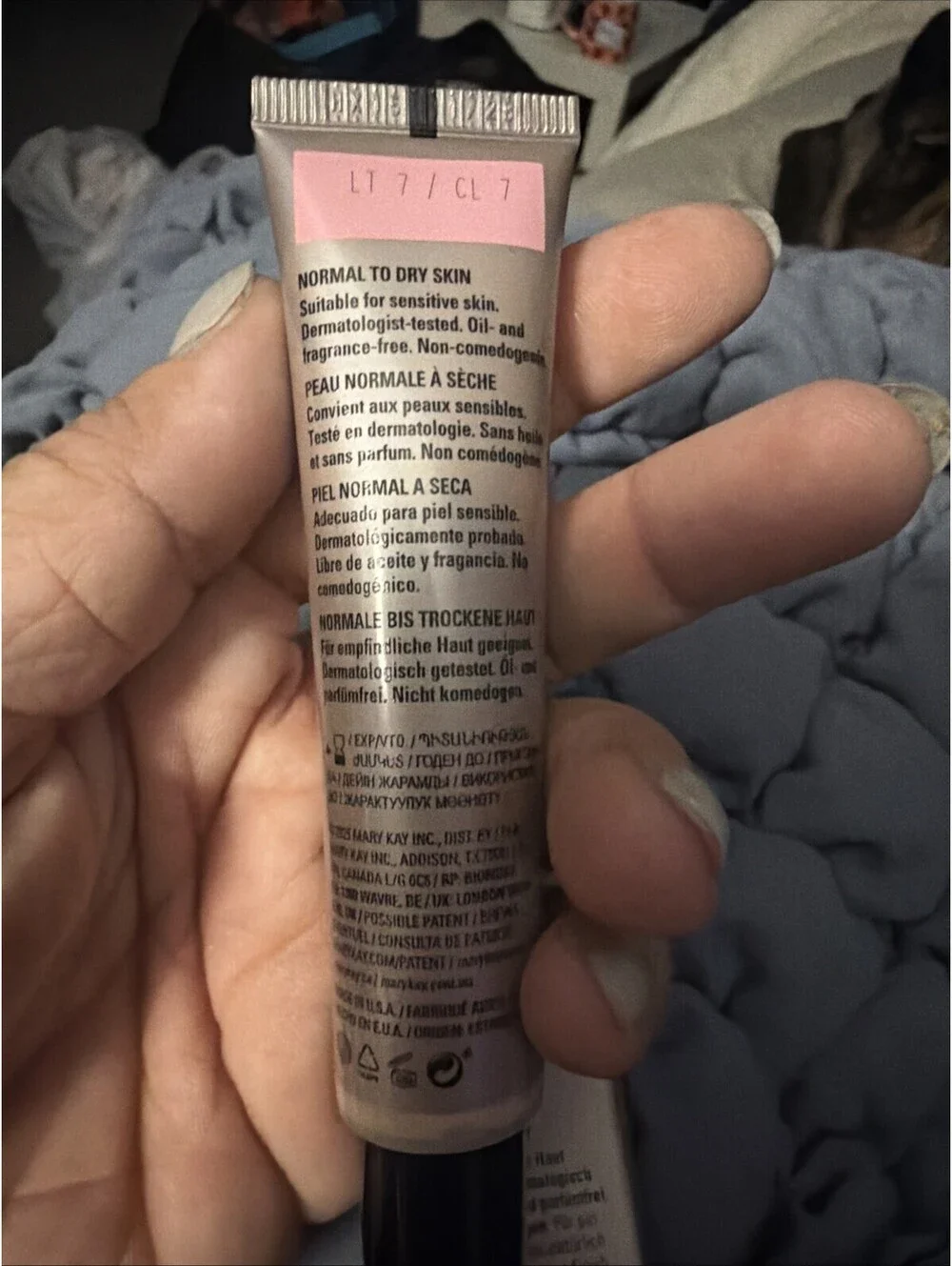 NEW Mary Kay Timewise Luminous 3D Foundation Light 7 Clair 7 210791 HX15